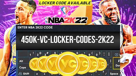 locker codes nba 2k22